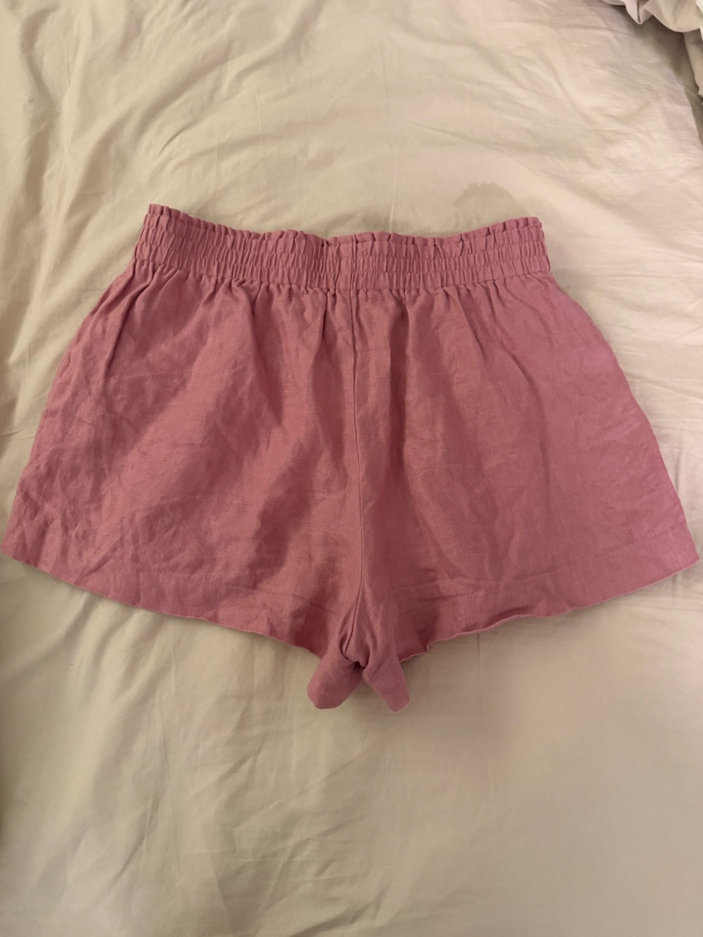 Reformation Pink Andy Oversized Linen Blend (Two Piece Set) - Picture 9 of 10